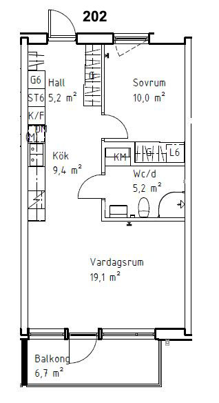 Bäckgatan 11 M, 934 51, Byske 3