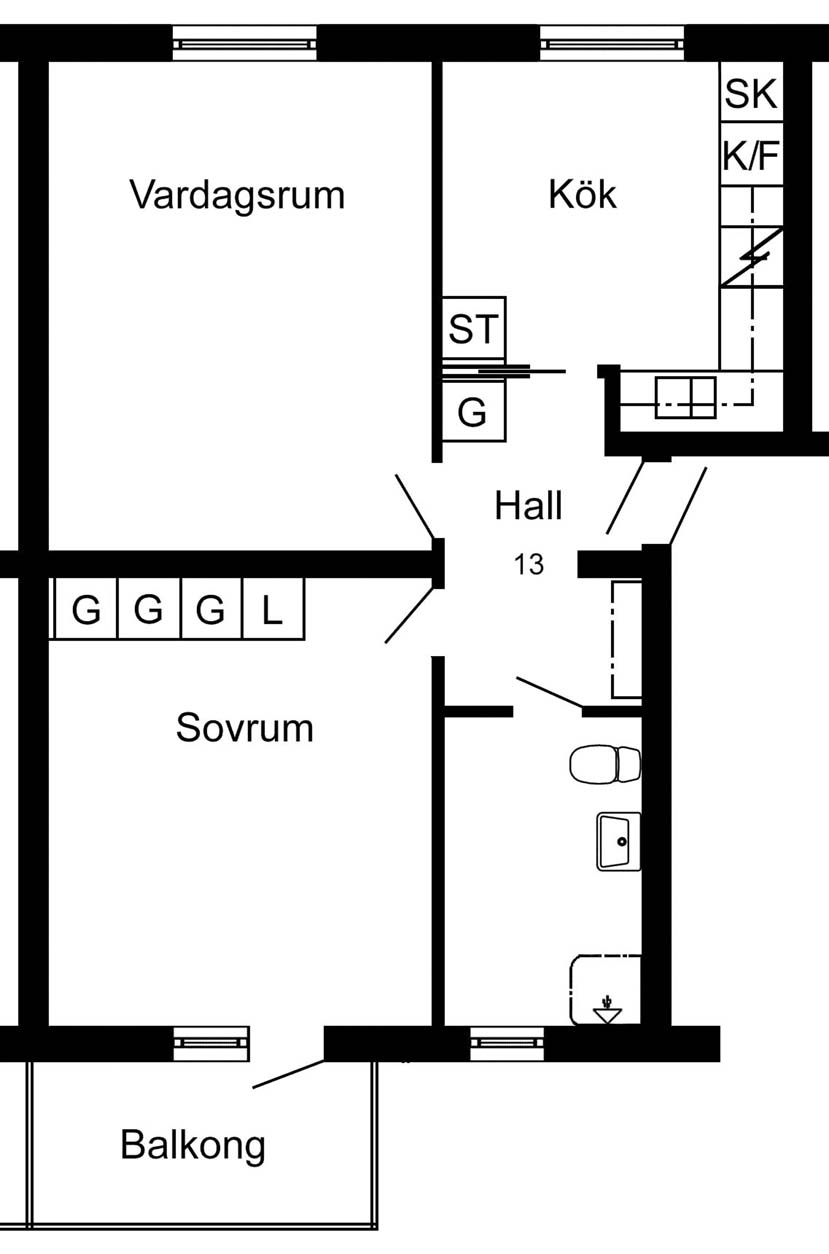 Matrosgatan 23 A, 932 31, Skelleftehamn 2