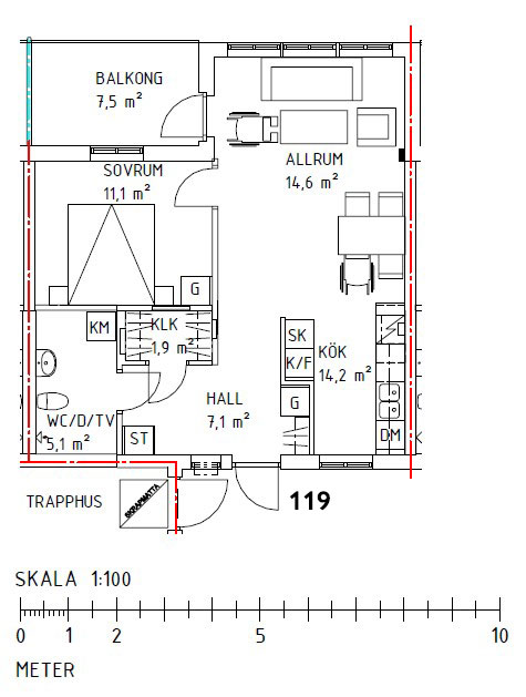 N Kustvägen 33 B, 932 51, Bureå 3